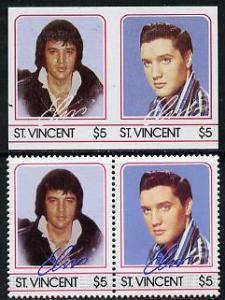 St Vincent 1985 Elvis Presley (Leaders of the World) $5 i...