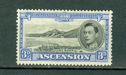 ASCENSION 1938 #44  PERF. 13. 5  MINT NO THINS...$65.00