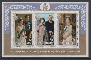 Niue 513 Queen Elizabeth II Souvenir Sheet MNH VF