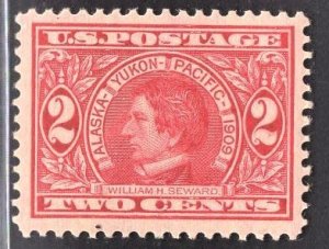 US Stamp#370 2c Carmine Steward MINT Hinged OG SCV $ $6.75 