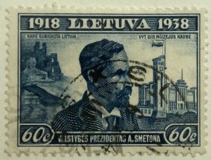 AlexStamps LITHUANIA #309 VF Used 