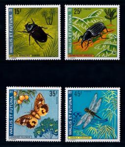 [70339] Wallis & Futuna 1974 Insects Butterflies Dragonfly MNH