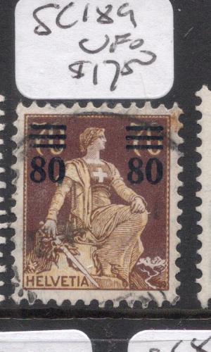 Switzerland SC 189 VFU (9dgk)