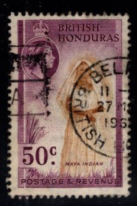 British Honduras Scott 151 Used perf 13  stamp Nice Cancel