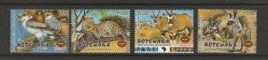 BOTSWANA #714-17 ANIMALS MNH