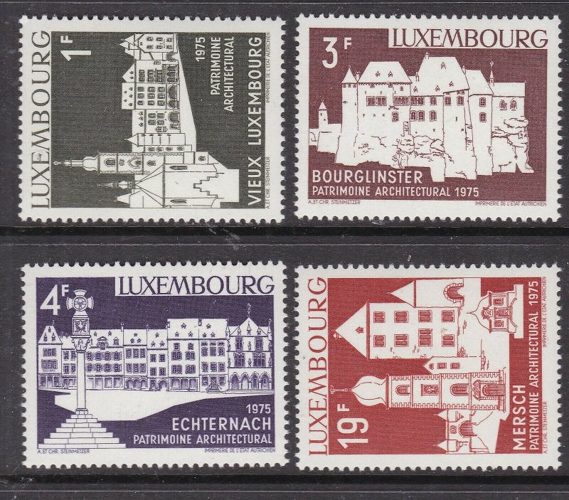 LUXEMBOURG ^^^sc#555-558   MNH   set  $$@ lar411lux
