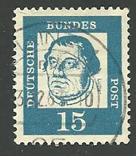 Germany #828, Martin Luther, Used**-