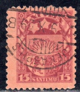 Latvia #145    used