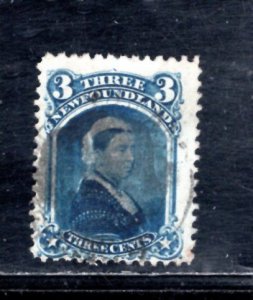 NEWFOUNDLAND  SC# 34 F/U