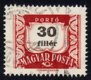 Hungary #J237 Postage Due; CTO (0.25)