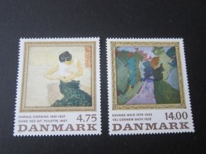 Denmark 1991 Sc 951-2 set MNH