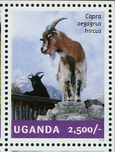 Goat Stamp Chinese Lunar Year Capra Aegagrus Hircus S/S MNH #3295-3298