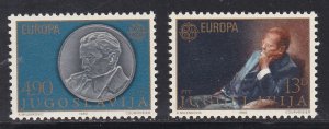 Yugoslavia # 1467-1468, Europa - Marshall Tito. Mint NH, 1/2 Cat.