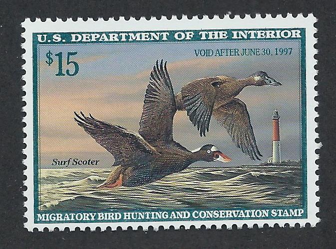 UNITED STATES SC# RW63 VF MNH 1996