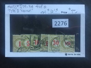 $1 World MNH Stamps (2276) Switzerland J 29-4 see image for condition