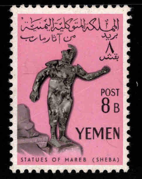 Yemen Scott 116 MNH** issued 1961 oblique line or scratch trivial