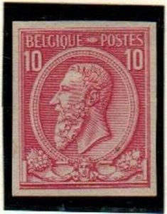 Belgium Scott 52 Mint (no gum as issued) -  