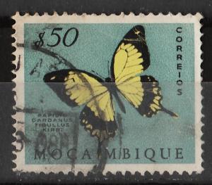 Mozambique 1953 Butterflies & Moths $50 (1/20) USED