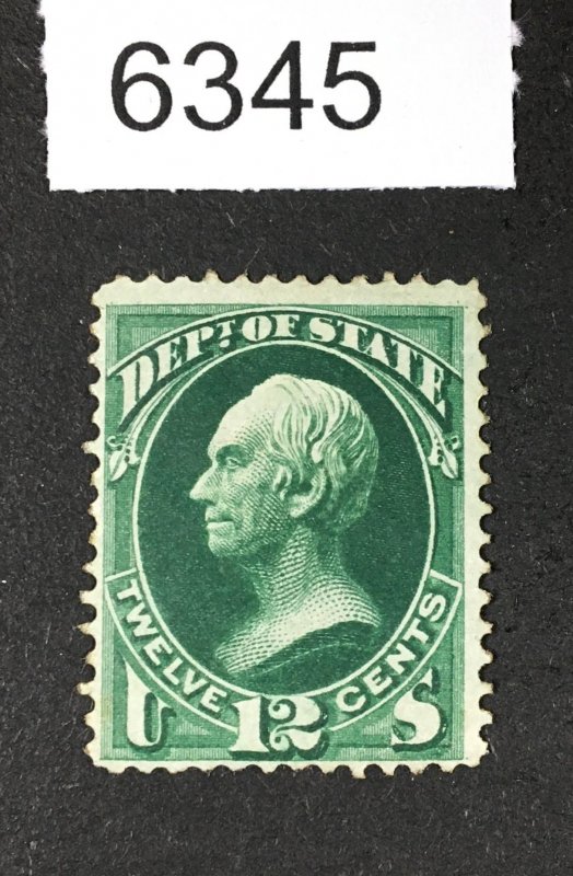 MOMEN:  US STAMPS  # O63 MINT OG H $310 LOT #K 6345