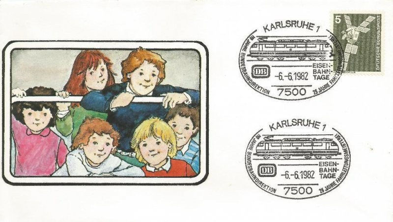 Germany Karlsbruhe FDC 1992 #!