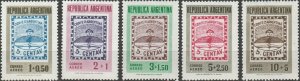 Argentina, #CB8-CB12 Mint Hinged  From 1958
