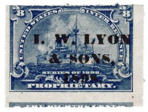 (I.B) US Revenue : Proprietary ⅝c (IW Lyon & Sons)