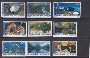 New Zealand Universal Mail Private Post Accumulation of Used Stamps