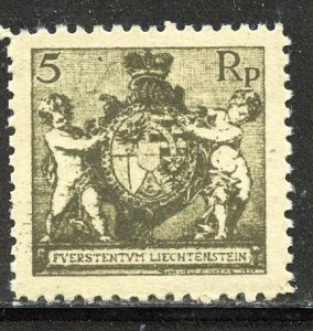 Liechtenstein # 57, Mint Hinge. CV $ 14.00