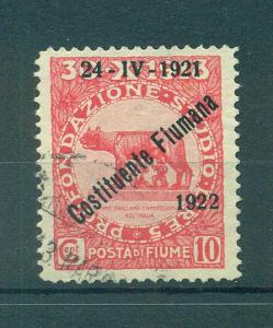Fiume sc# 162 used cat value $1.75