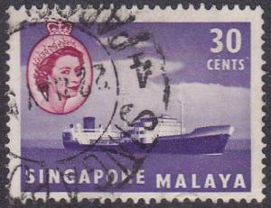 Singapore 1955 SG48 Used
