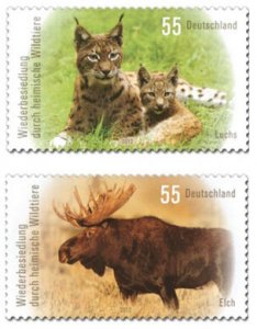 Scott #2658-9 Endangered Animal  MNH