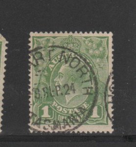 AUSTRALIA #22  1922  KING GEORGE V       F-VF USED  d