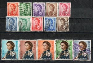 Hong Kong 203-217 Used Set