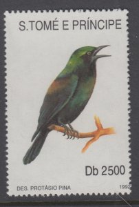 Sao Tome and Principe 1054L Bird MNH VF