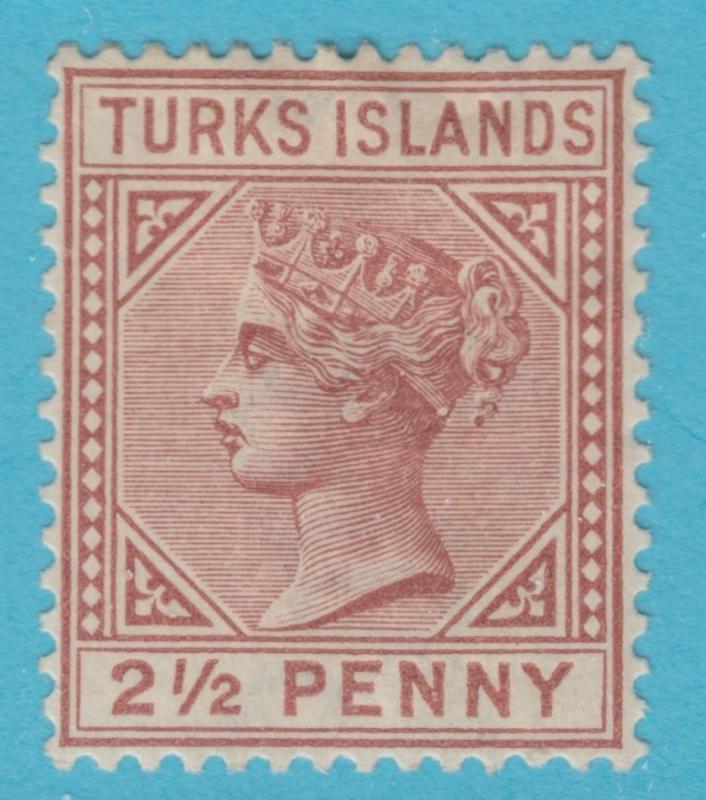 TURKS ISLANDS 49  MINT HINGED OG * NO FAULTS EXTRA FINE! - VOB