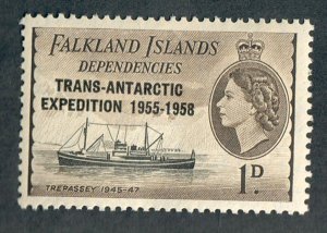 Falkland Island Dependencies #1L34 MNH single