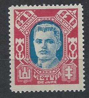 LITHUANIA SC# 117A F-VF OG 1922