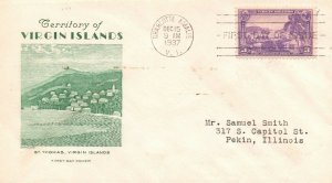 SC# 802 FDC - Grimsland Cachet - L32250 