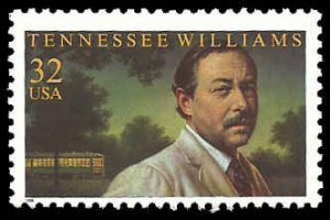 PCBstamps   US #3002 32c Tennessee Williams, MNH, (3)
