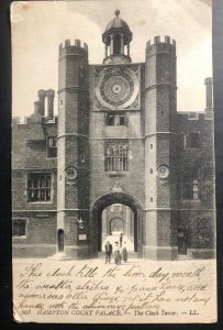 1913 Herts England RPPC Postcard Cover To Victoria Australia Court Palace