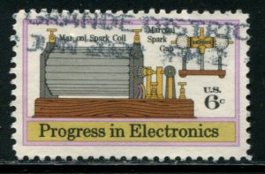 1500 US 6c Progress in Electronics, used