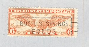 US C19 Used Airmail orange 6c 1934 (BP83901)