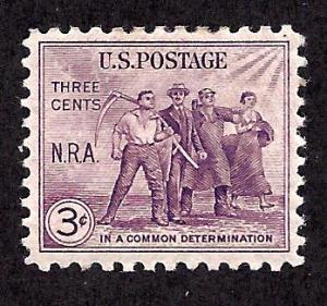 732 Mint,OG,LH... SCV $0.25