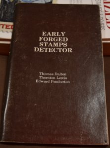 Doyle's_Stamps: Dalton, Lewis, & Pemberton's 1979: Early Forged Stamps Detector