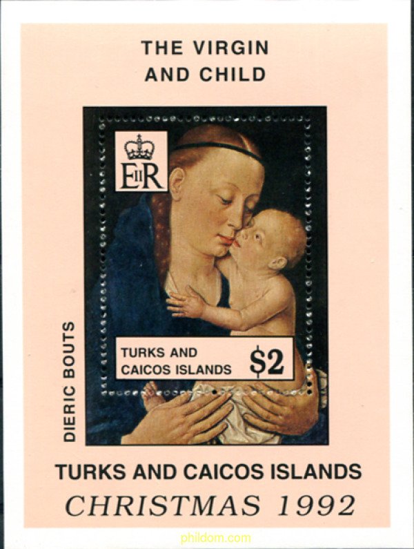 300322 MNH TURKS Y CAICOS 1992 NAVIDAD