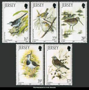 Jersey Scott 544-548 Mint never hinged.