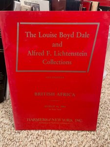 DALE-LICHTENSTEIN British Africa Sale 18 - March 14, 1991 H.R. Harmer Auction