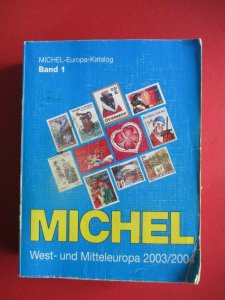 Michel West und Mitteleuropa 2003/2004 Band 1 Katalog Postage Stamp Catalogue