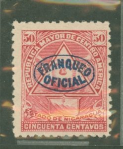 Nicaragua #O125 Unused Single