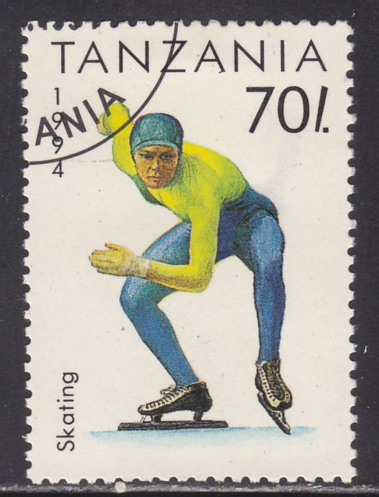 Tanzania 1203 Speed Skater 1994